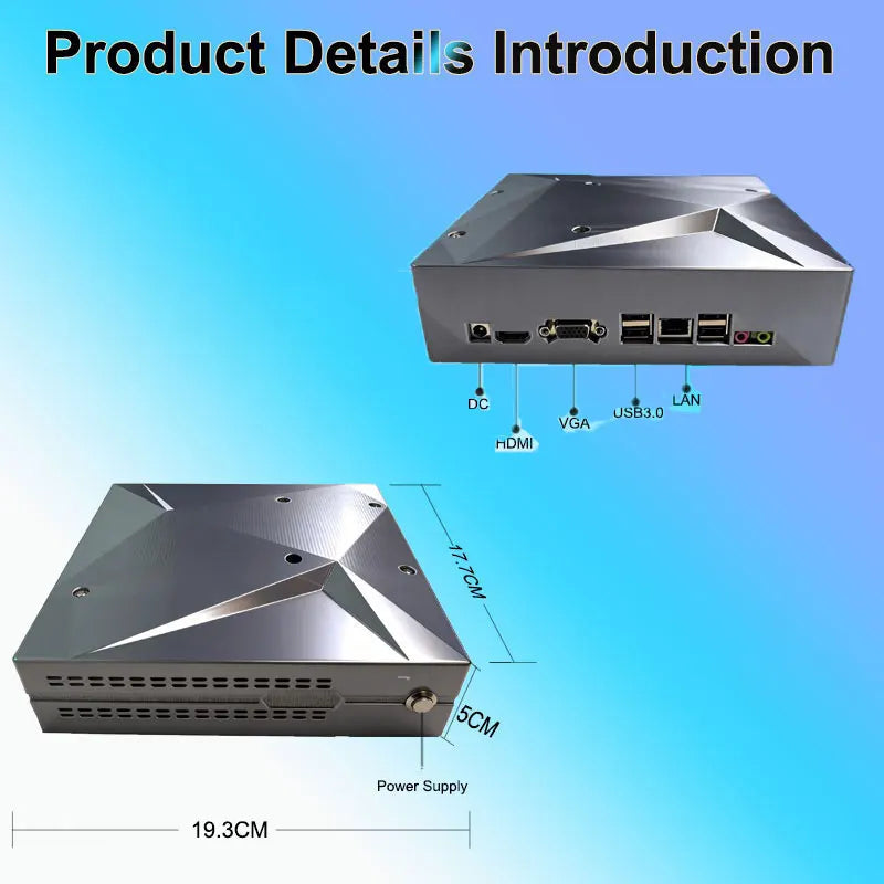 P88 Dual-System Game Console — Windows 11 + Batocera, 4K HD, Plug-and-Play TV Console