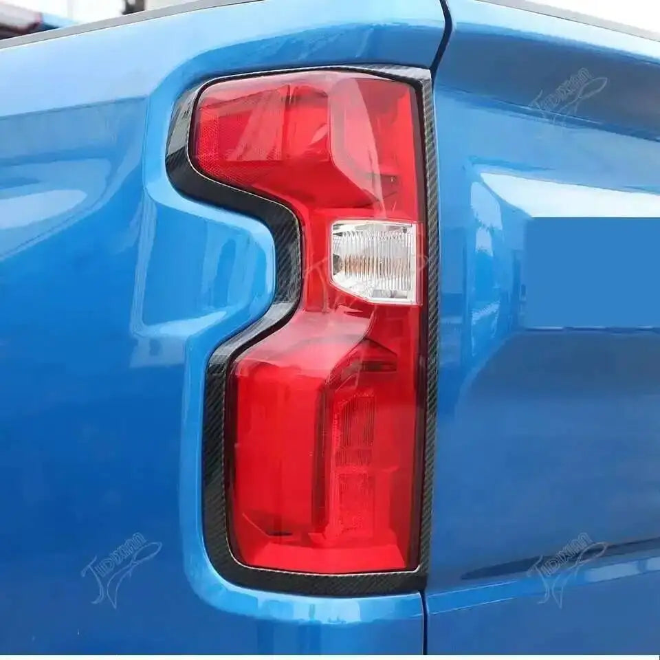 JIDIXIAN Car Rear Tail Light Lamp Taillight Decoration Cover for Chevrolet Silverado 2019 2020 2021 2022 2023 2024 2025 2026