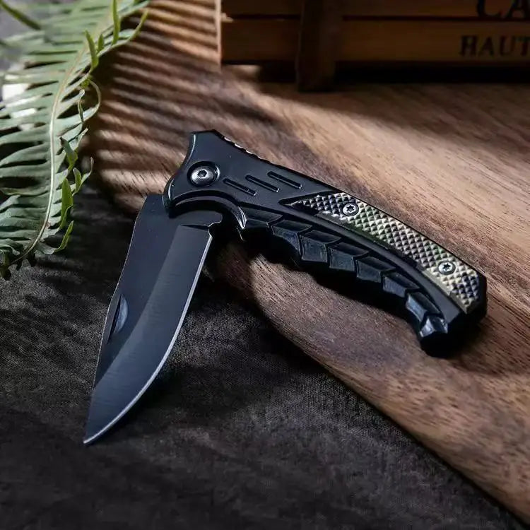 New Multifunctional Outdoor Folding Knife Stainless Steel Tactical Camping Fruit Knife Portable Kitchenware And Dining