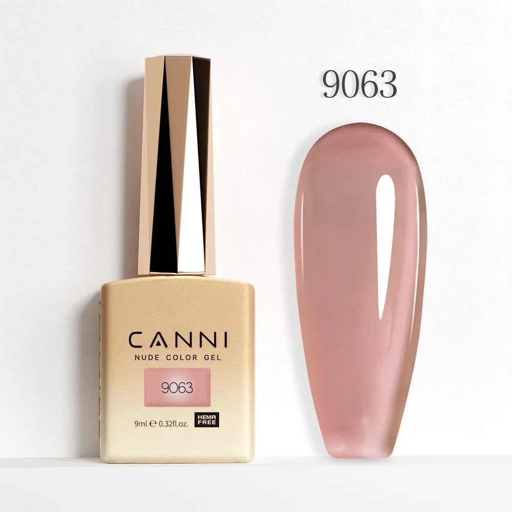 CANNI Gel Nail Polish TPO/HEMA FREE Gorgeous Christmas Red Color Winter Nails Full Coverage Soak Off UV LED Semi Permanent Gel