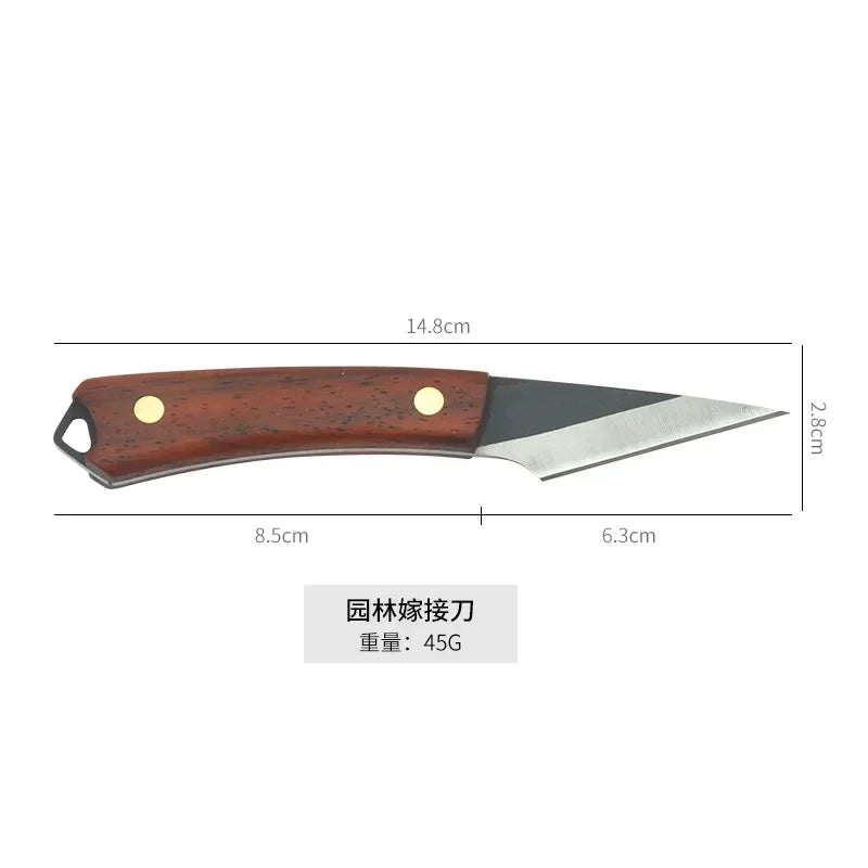 Mini Steel Grafting Knife — Budding & Wood Grafting Garden Tool