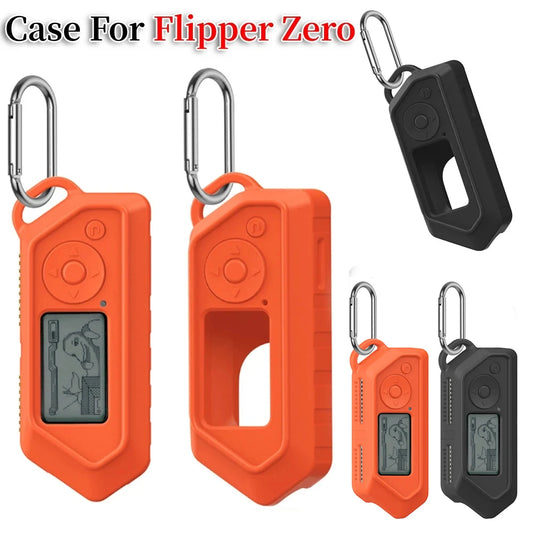 Silicone Case For Flipper Zero Game Console Protective Cover For Kids Game for Flipper Zero Body Shell Children Game Accessories