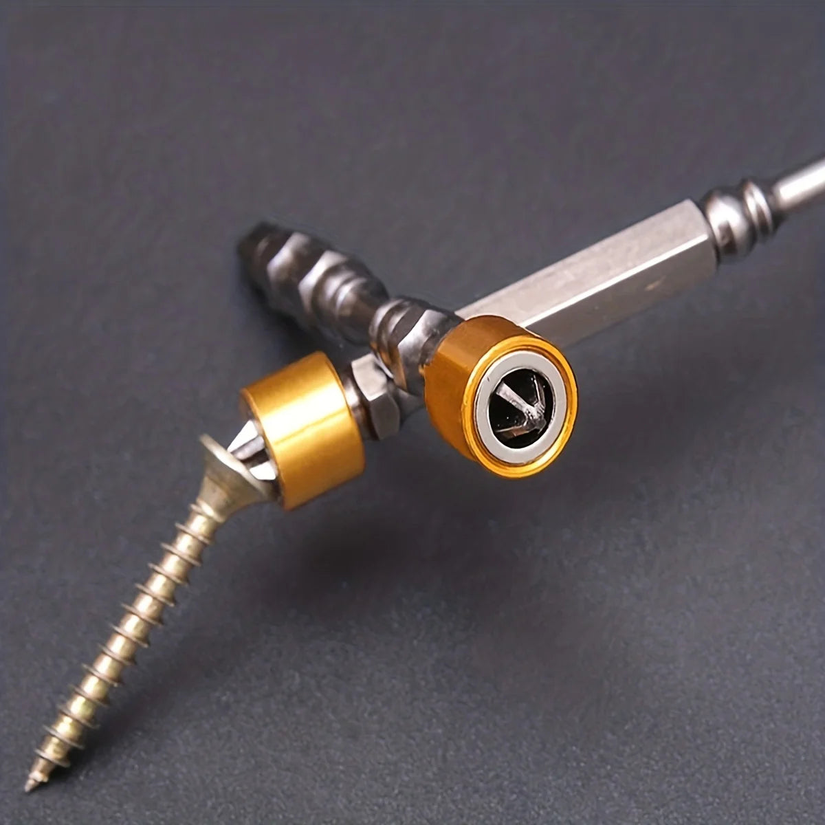 PH2 Hardness 65/110mm Screwdriver Bit Double Cross Head Hexagonal Handle Electric Screwdriver with Magnetic Ring Screwdriver Set