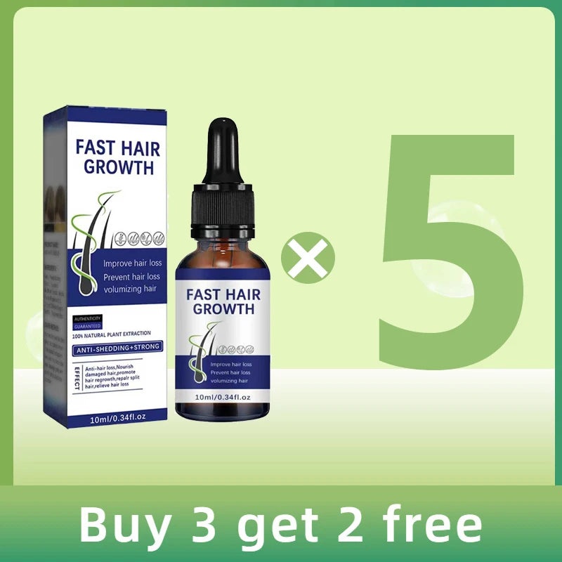 Anti-Hair Loss Essence Serum – Promotes Hair Growth & Improves Scalp Health | 1, 3, 5, 10 or 22 Pcs