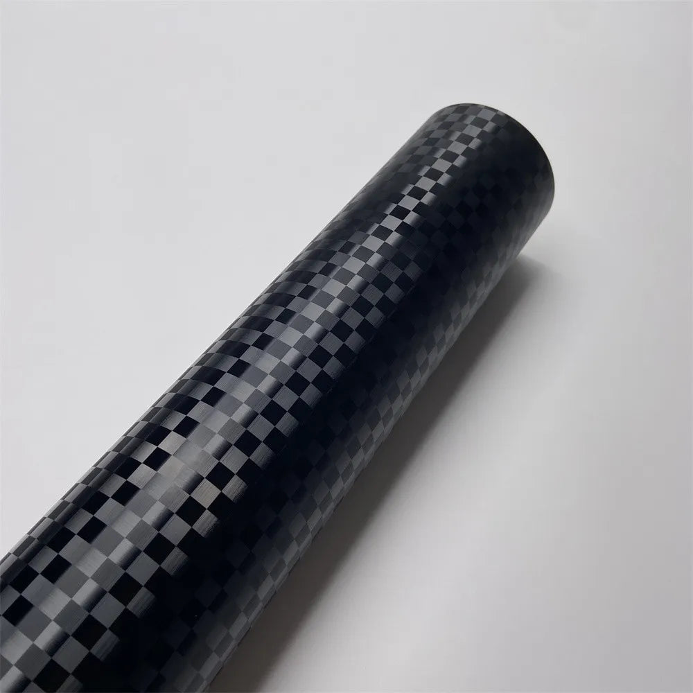 Forged Carbon Fiber Car Wrap — Hex &amp; Cosmic Diamond Vinyl Film