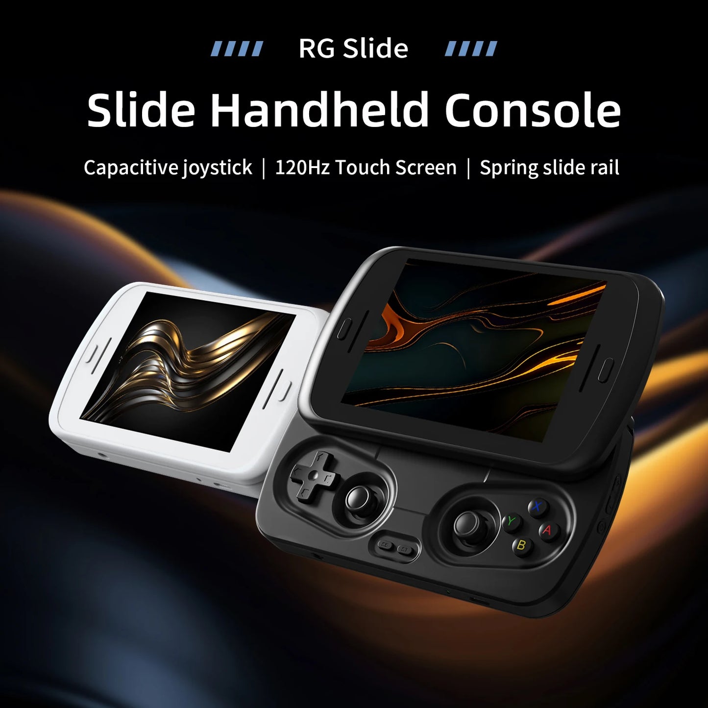 ANBERNIC RG Slide Handheld Game Console 4.7-inch LTPS In-Cell Display 1280*960 Screen Retro Video Game Player Android 13 5000mAh