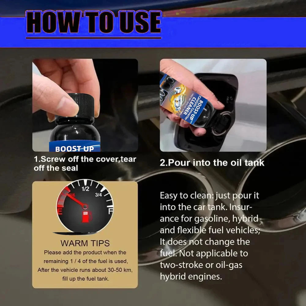 Catalytic Converter Cleaner Engine Boost Up Carbon Removal Reduce Fuels Consumption Engine Accelerators For Diesel Car Universal