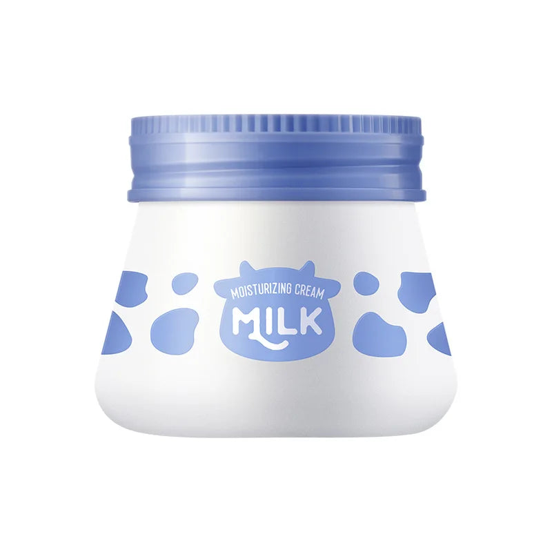 55g Milk Hyaluronic Acid Moisturizing Cream Smooth Nourish Face Creams  Improving Dryness & Roughness Facial Skin Care Products