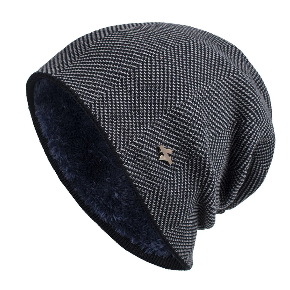 Unisex Fleece Lined Knit Beanie - Warm Cold Weather Snow Cap - photo 9