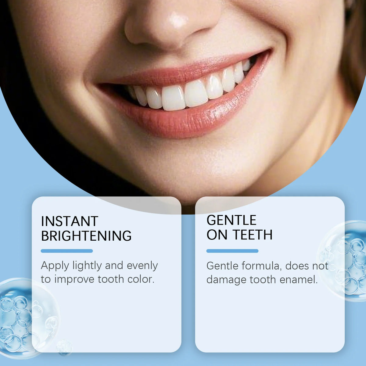 Teeth Paint Whitening Brighten Smile Repair Enamel Remove Yellow Stain Reduce Bad Odor Fresh Breath Oral Cleaning Care Liquid