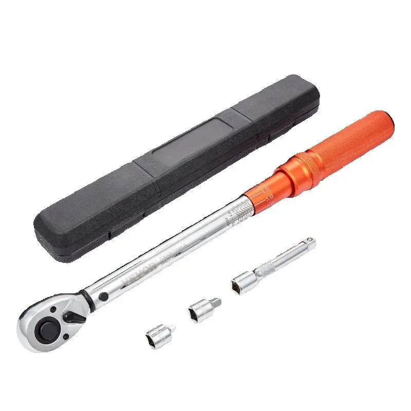 SucceBuy Mechanical Click Torque Wrench Set – Dual-Direction Adjustable Drive Wrench with Dual Range Scales | Multiple Torque Ranges | Auto & Precision Tool