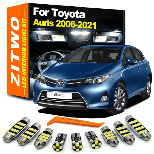LED Interior Map Dome Light Kit for Toyota Auris 2006-2021