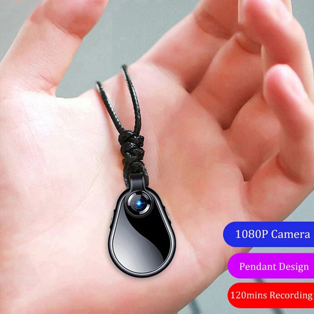 1080P Wearable Video & Voice Recorder — Portable Necklace DV