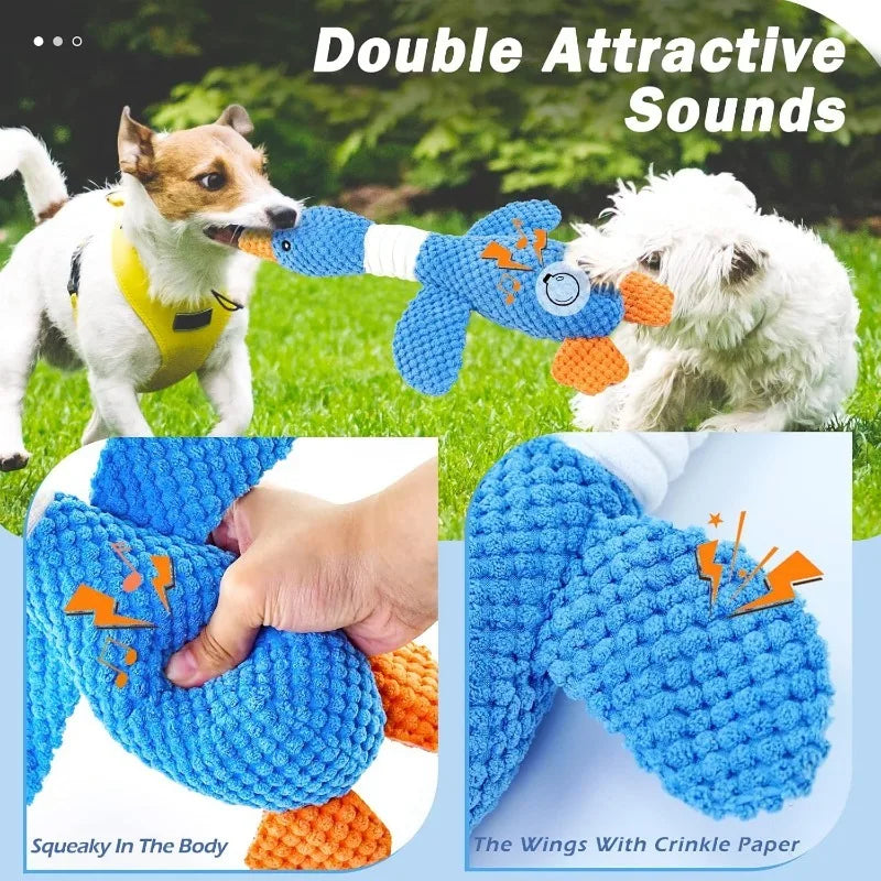 Plush Squeaky Doll Toy - Chew Toy for Cats & Aggressive Chewers – photo 5