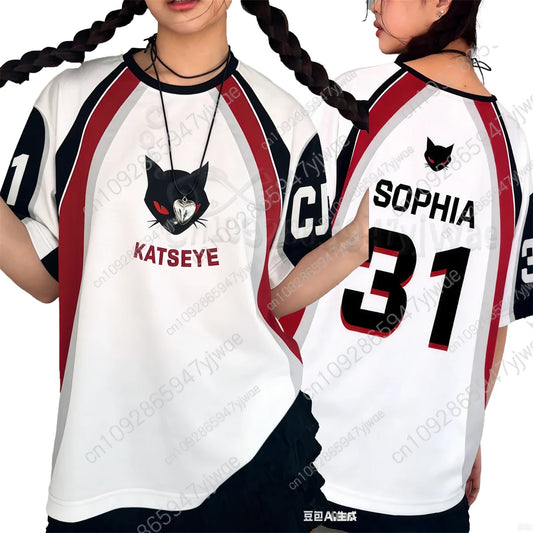 KATSEYE Concert Unisex Jersey Loose And Fashionable Streetwear Fans Tee Choose Members Summer Men'S And Women'S T-Shirts