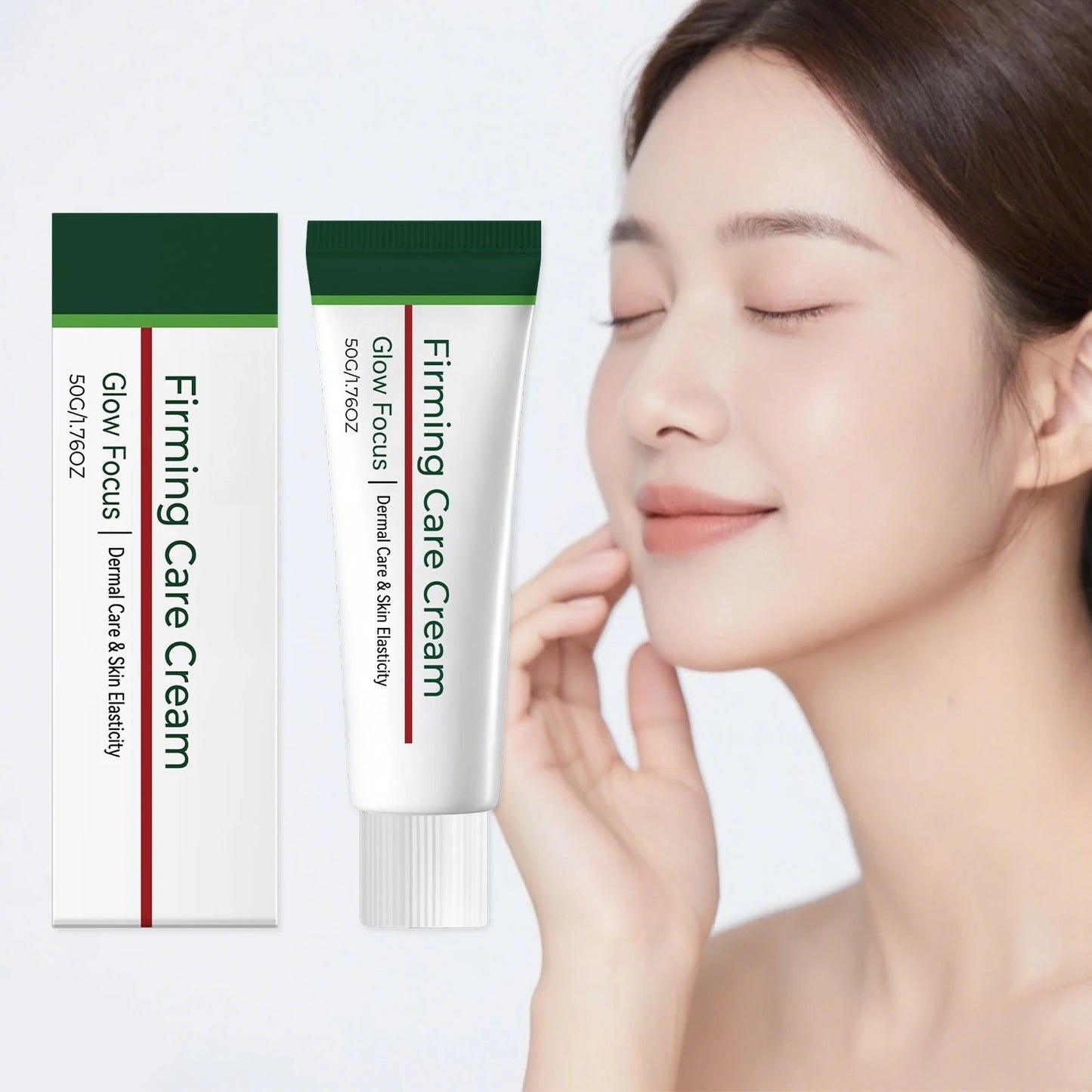 Firming Care Cream 50ml Enhance Skin Elasticity Brighten Skin Tone Smooth Lightweight Non-Greasy Moisturizer Skin Care