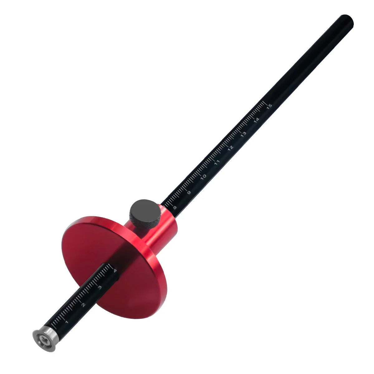 Woodworking Scriber - Wood Marking Tools With Inch & MM Scale, Wheel Marking Gauge - Parallel Line Drawing Mortise Measuring