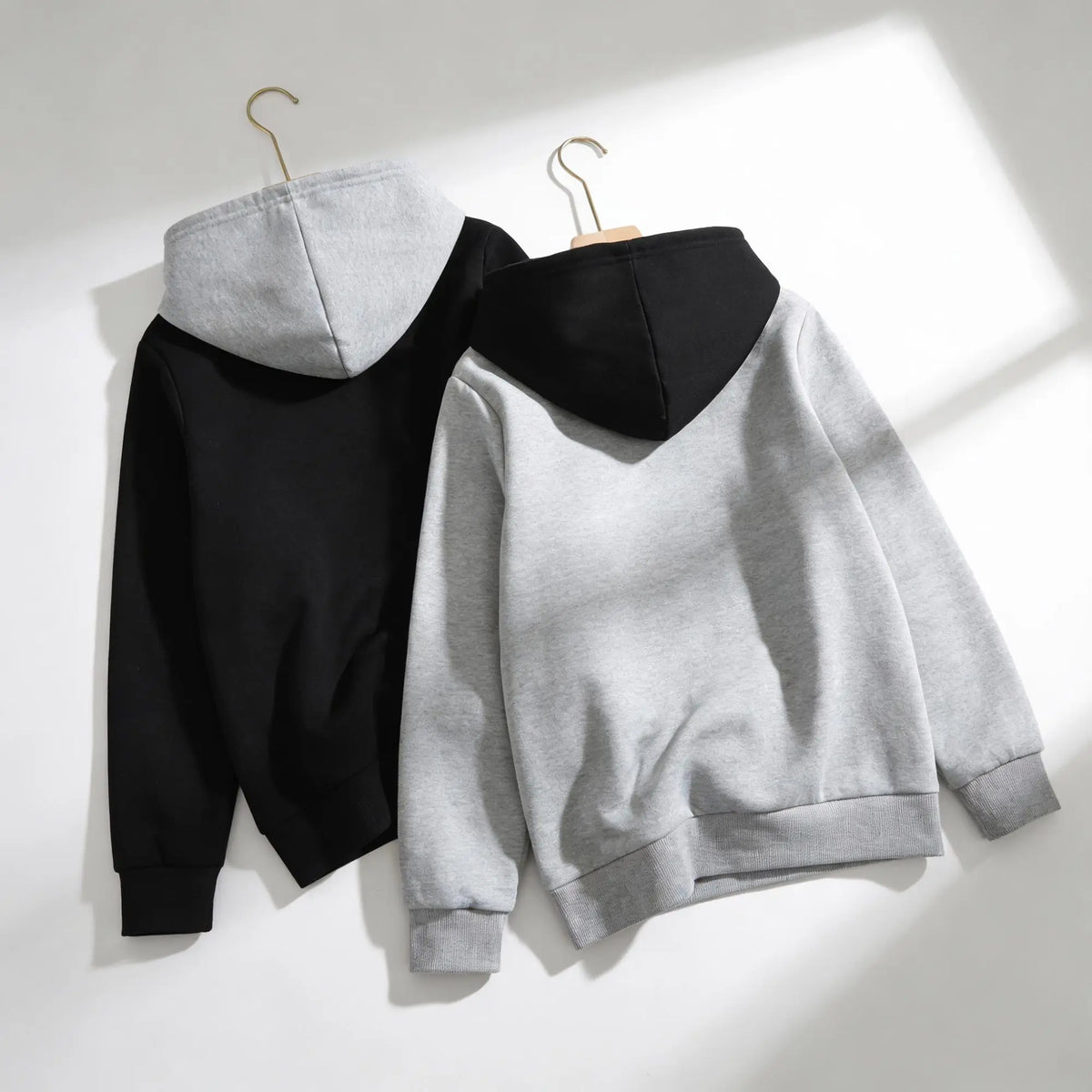 Kids Color-Block Fleece Hoodie - Stretch Pullover with Kangaroo Pocket - photo 2