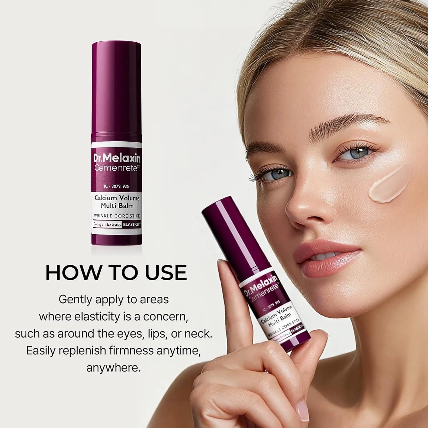 Korean Calcium Multi Balm 9g - Hypoallergenic Eye Treatment for Sensitive Skin