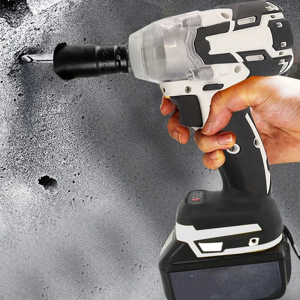 For Makita 18V 21V Battery Cordless Impact Wrench 1/2" Brushless Bare Tool Only (Battery Not Included)