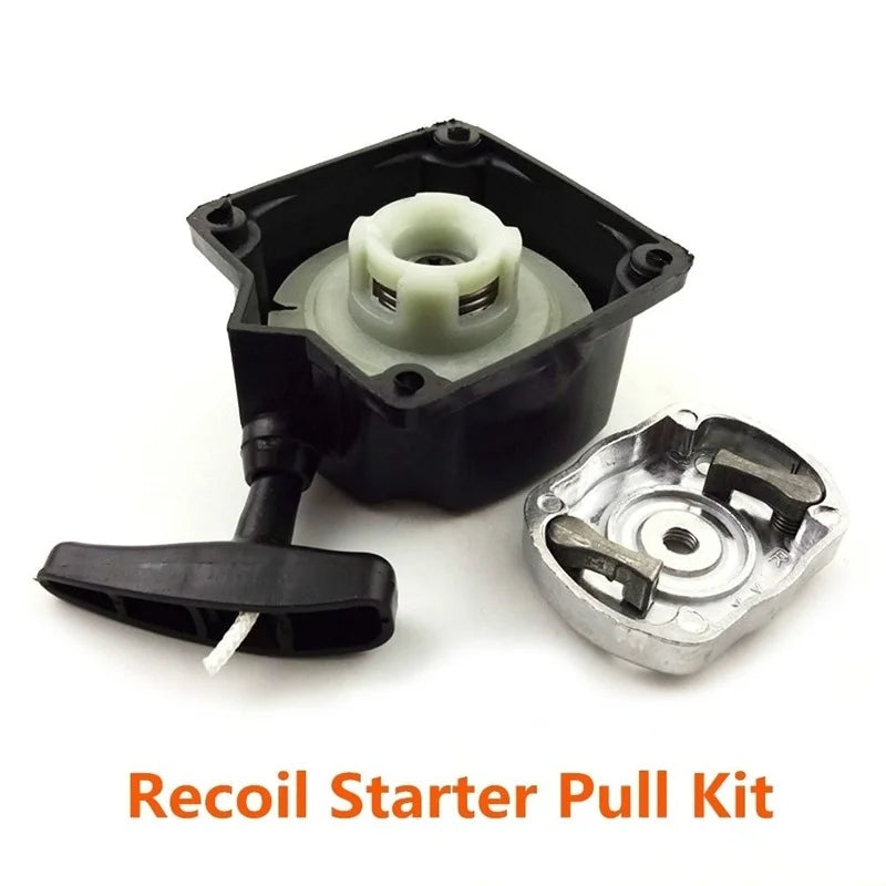 Retro start traction kit for 43CC 49CC 52CC mower engine, lawnmower accessories, electric garden tools