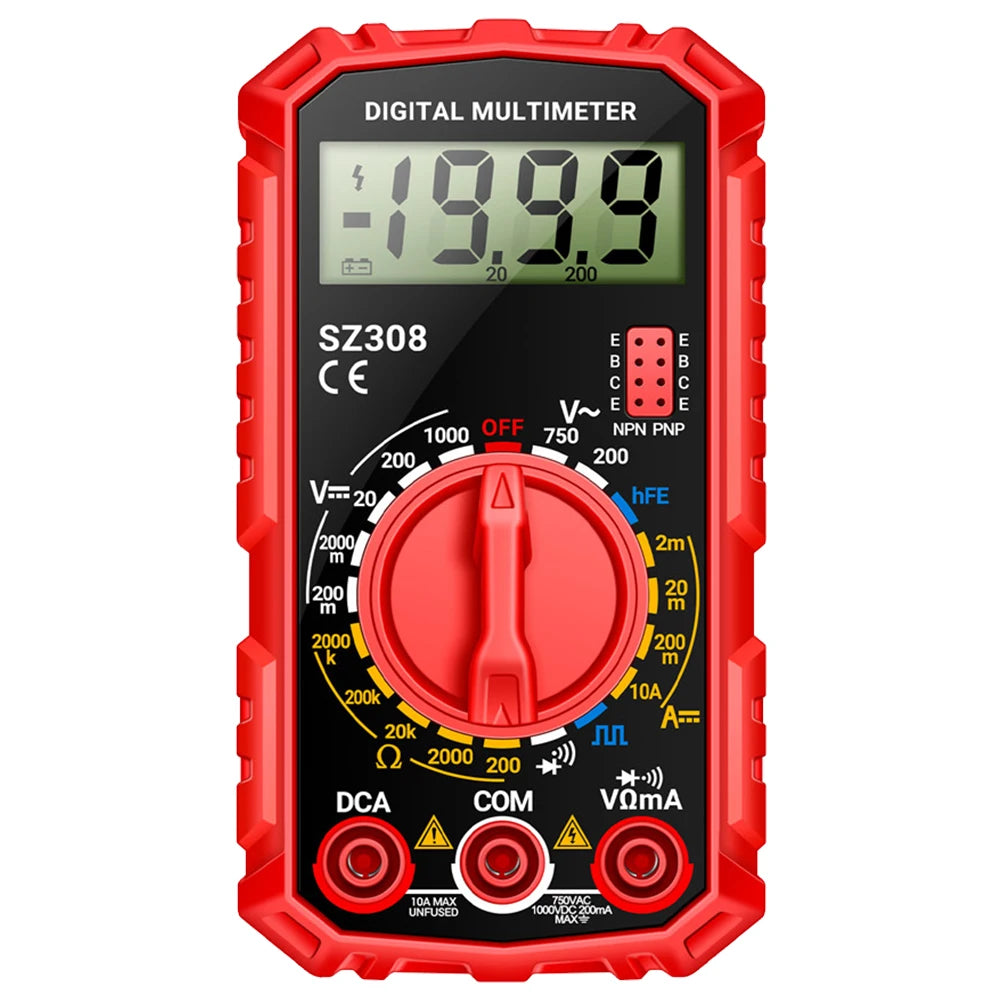 ANENG Digital Multimete True RMS Handheld Multifunction High Precision Tester NCV AC/DC Votage Current Resistance Ohm Tool