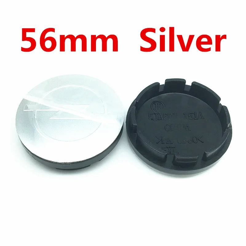 4 Pcs 56mm 59mm 60mm 64mm 68mm Opel Car Wheel Center Hub Caps Logo Badge Emblem Rim Hubcap Dust-proof Cover Auto Accessories