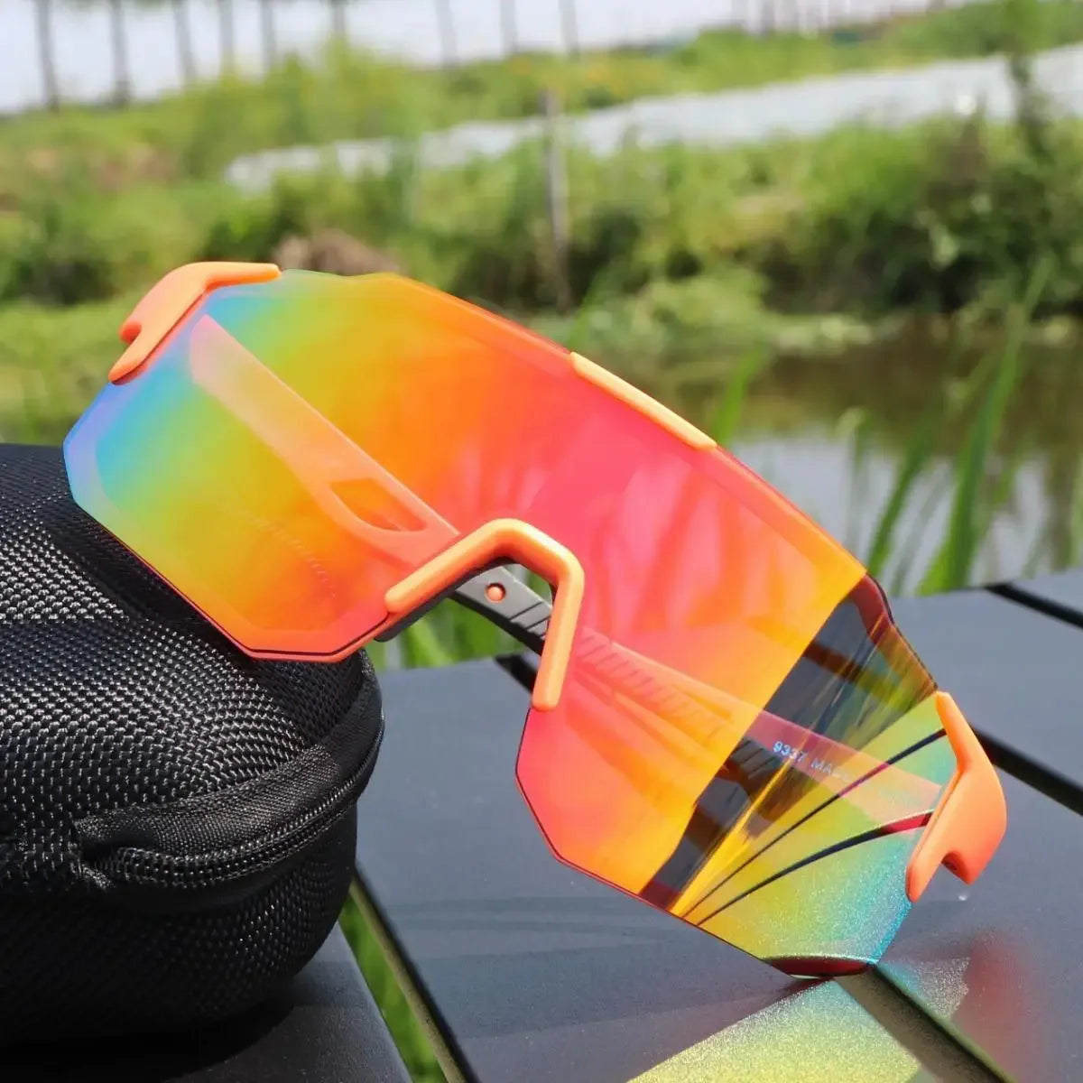 Cycling Sunglasses — Large Frame UV400 Windproof Sport Shades