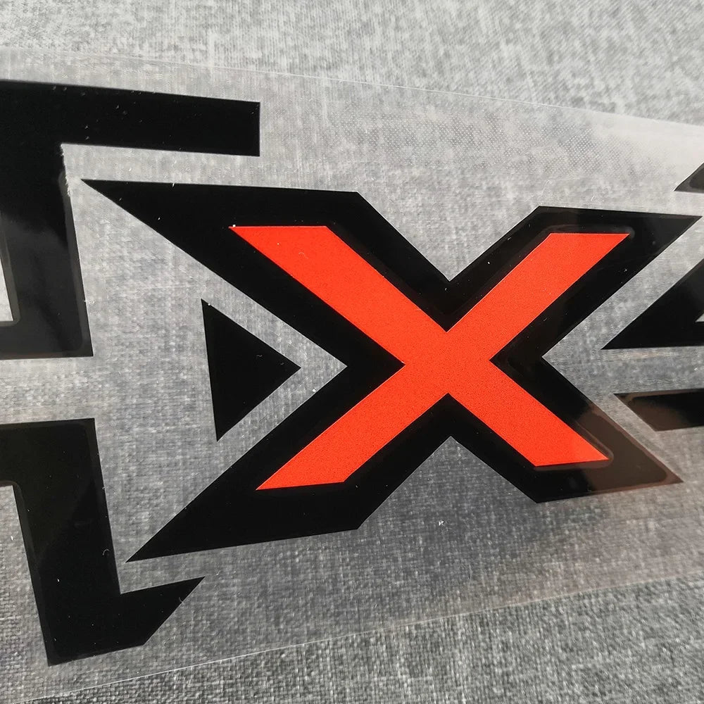 4x4 Letter Graphics Vinyl Decal — Universal Fit for Pickups & Trucks