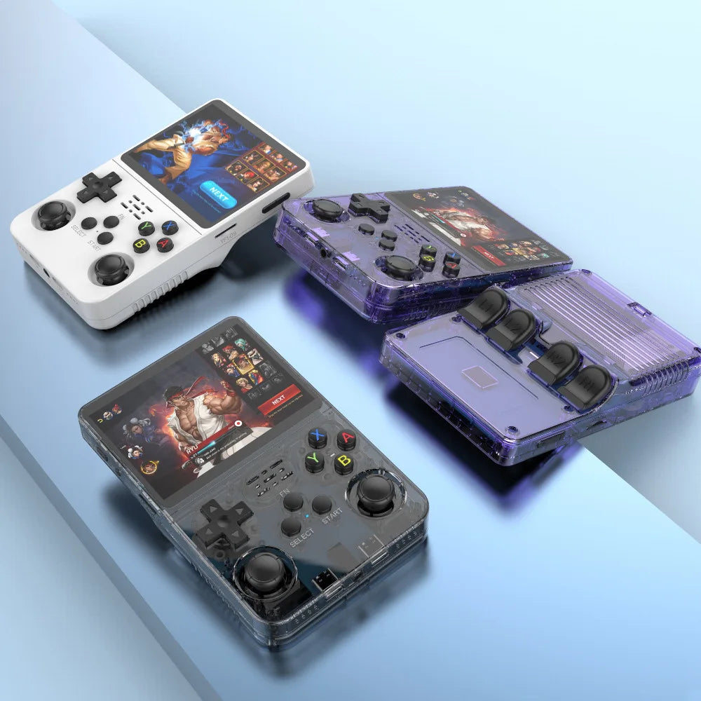 Original Arkos System R36S Retro Game Console Handheld 3.5" Consolas R36 S Portable Pocket Video Player 64GB 128GB Kid Gift