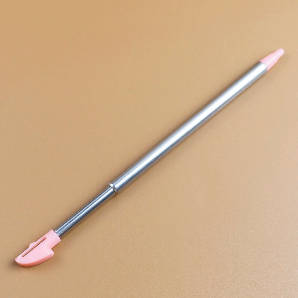 10pcs Plastic Stylus Screen Metal Telescopic Touch Pen For 3DS LL XL 3DSLL 3DSXL Game Console Accessories