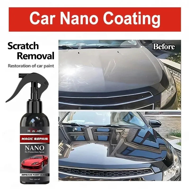 Graphene nano-ceramic car coating kit, universal professional car beauty, high gloss car paint protection, long-lasting gloss