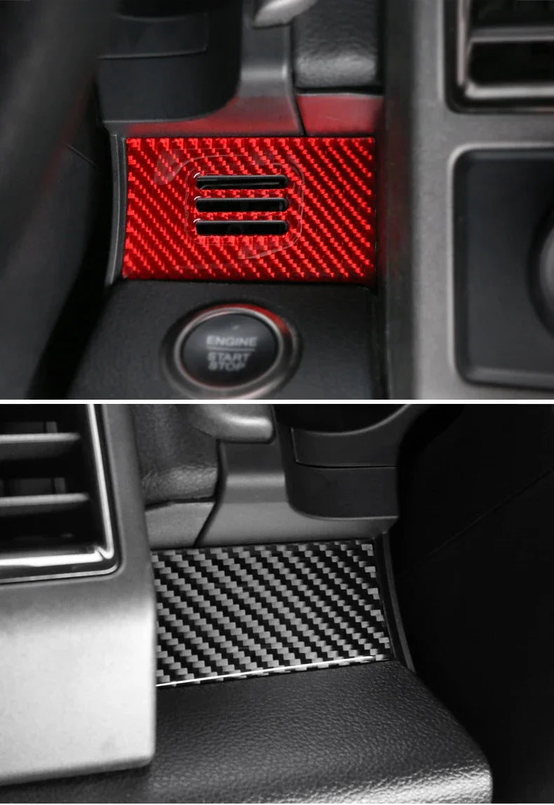 Carbon-Fiber Dashboard Panel Trim for Ford F-150 SVT Raptor 2015–2020
