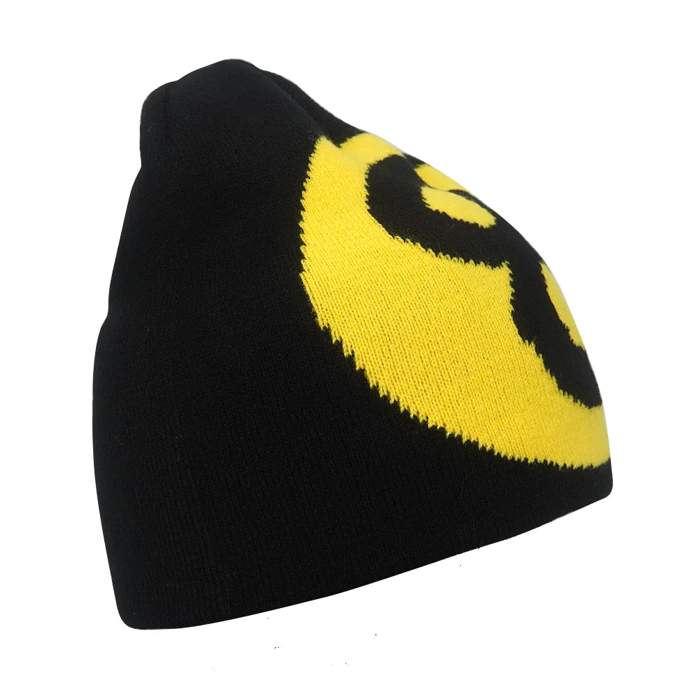 Y2K Letter Knit Beanie, Warm Ski Hat