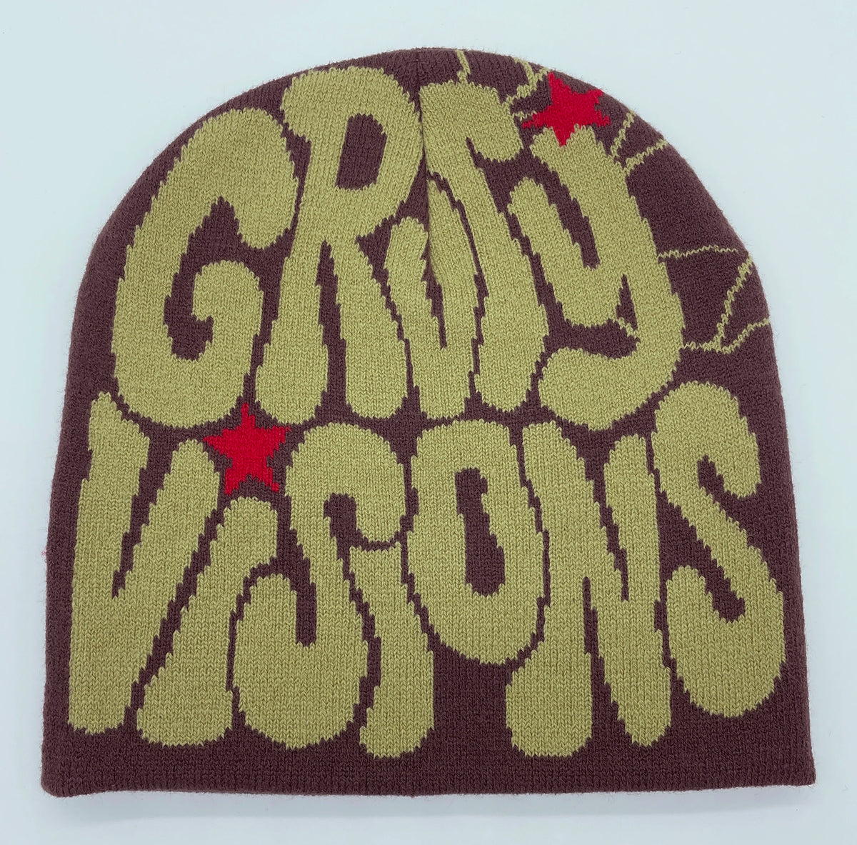 Letter Knit Skull Cap, Unisex Hip Hop Beanie