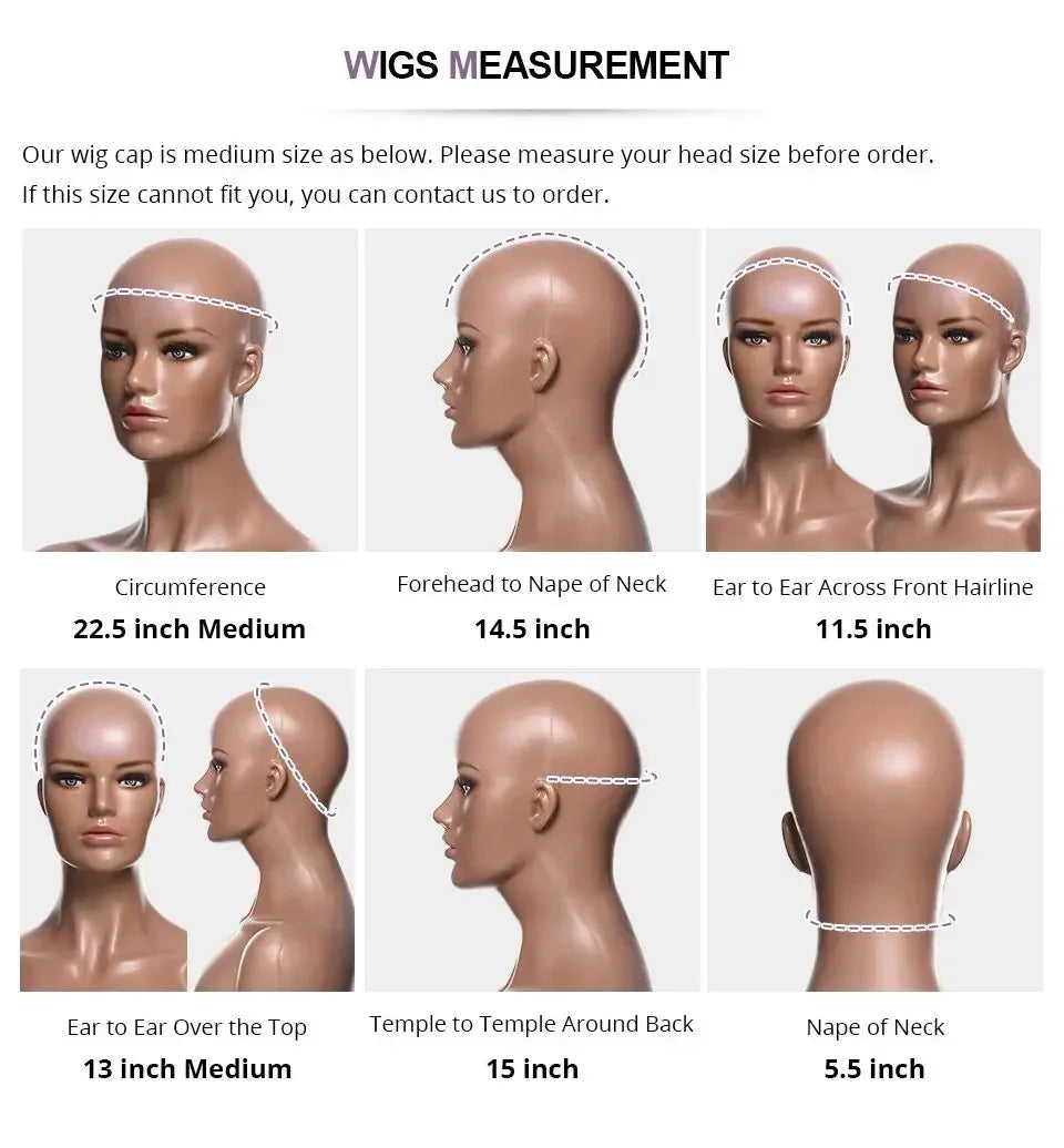 Water Wave HD Lace Front Wig 13x4 13x6 - 250 Density Human Hair