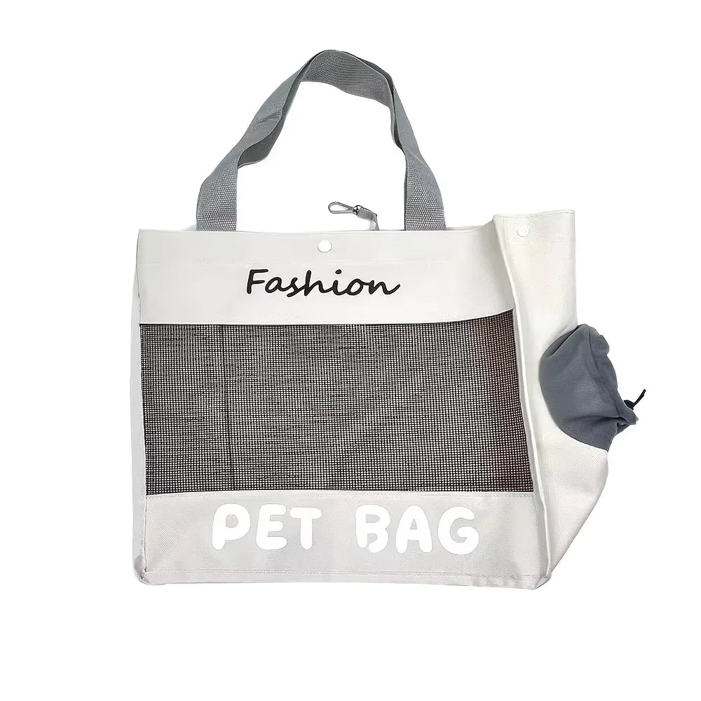 Breathable Mesh Pet Tote Bag - Shoulder Carrier for Kittens – photo 9
