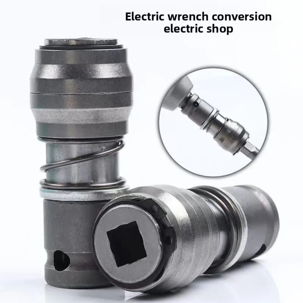Electric Hammer Conversion Adapter For Cement Wall Punching Concrete High Power Light Small Square Converter