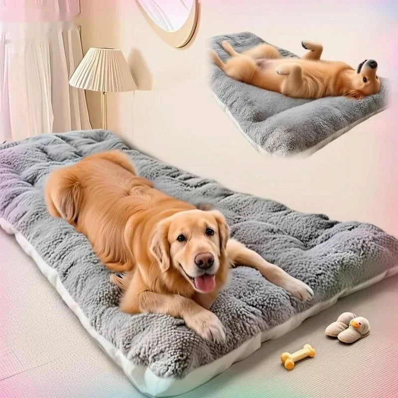 Large Double-Sided Dog Mat - Warm Sleeping Pad, 90cm or 120cm