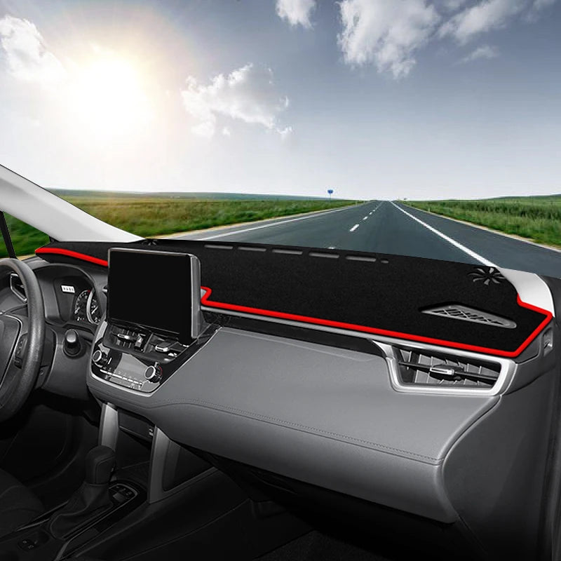 For Toyota Corolla Cross XG10 2021 2022 2023 2024 2025 Hybrid Car Dashboard Sun Shade Cover Instrument Desk Non-slip Accessories