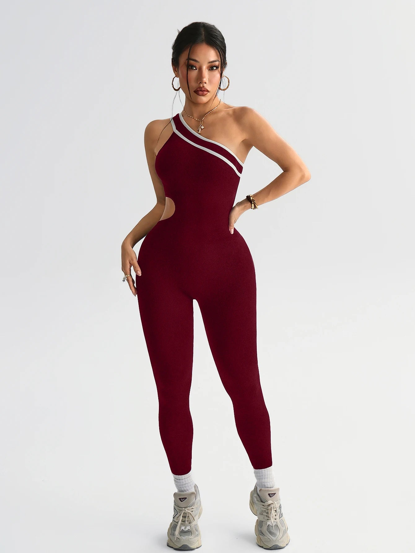 Women's Seamless Tummy Control Yoga Jumpsuit