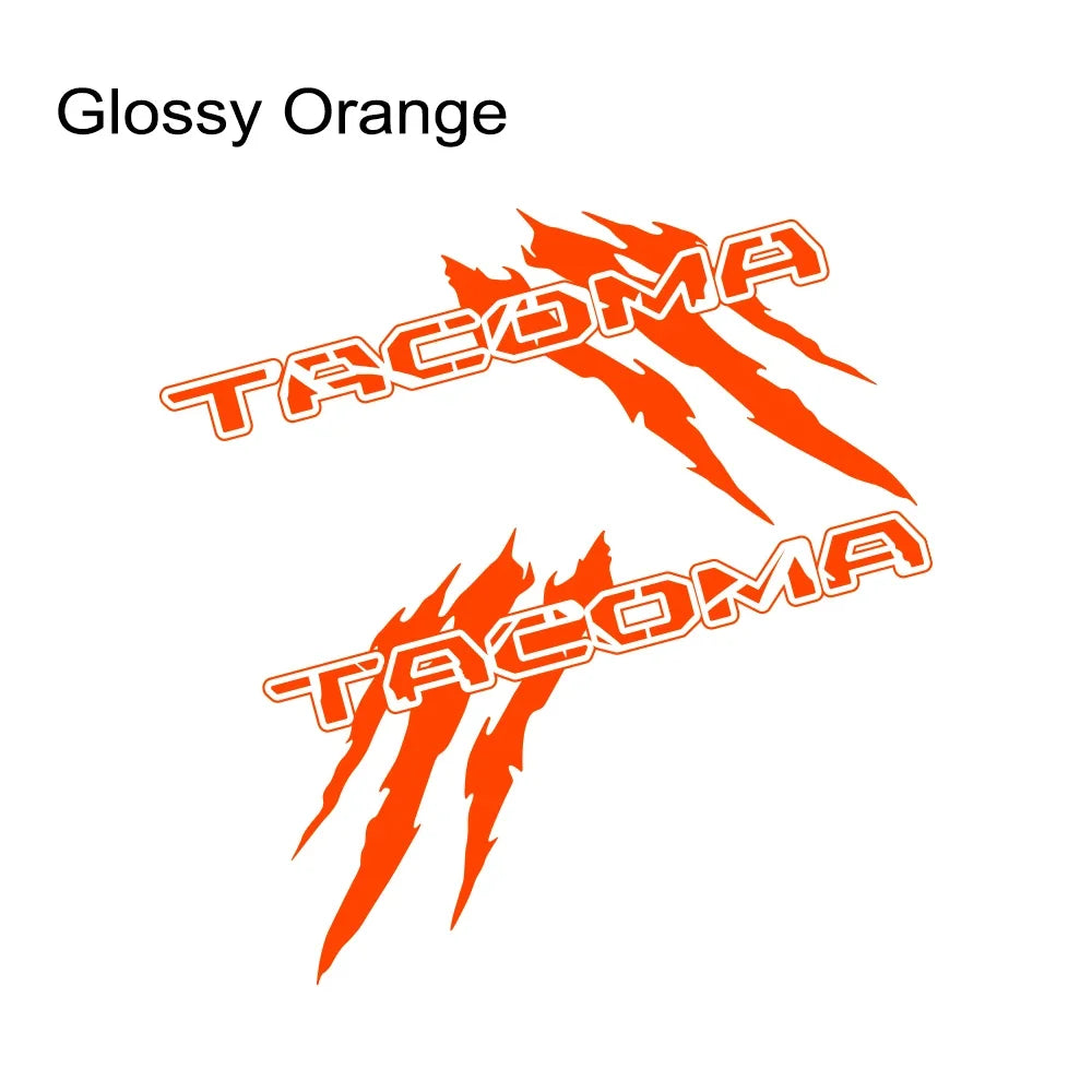 Car Body Side Sticker For Toyota Tacoma SR5 TRD Parts Pickup Truck Bed Graphics Claw Styling Decor Decal Auto Tuning Accessories