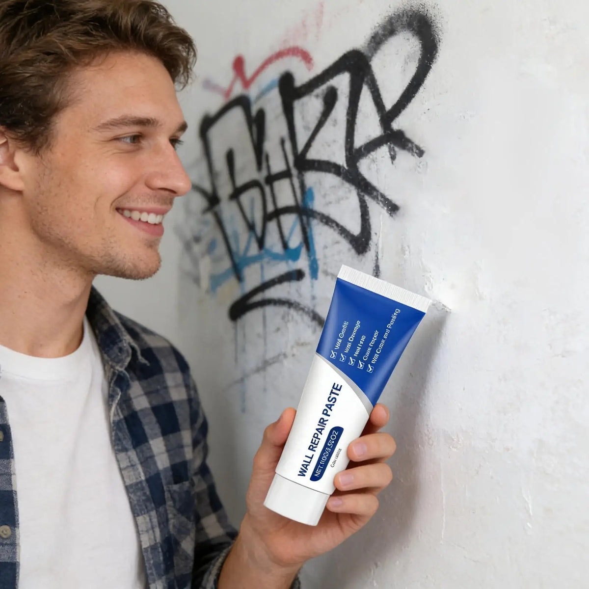 Wall and Drywall Hole Repair Kit with Mending Putty - view 3