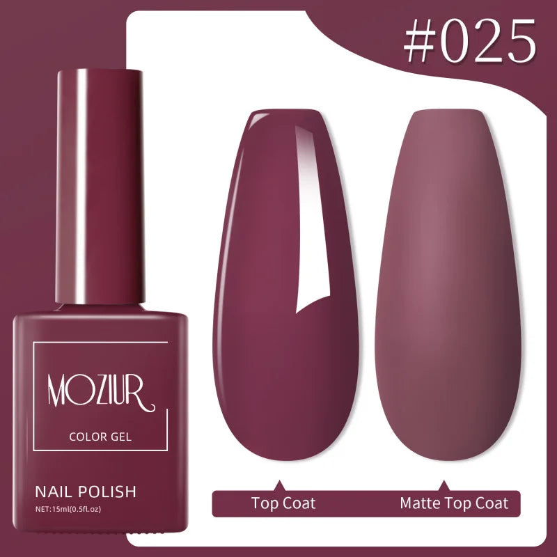 Colorful Hot Sale Uv Gel Nail Polish Set Soak Off Gel Nail Polish 15ml Professional Nail Gel Polishes