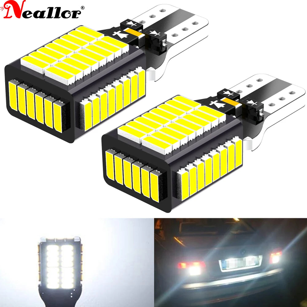 2x LED Reverse Light Blub Lamp W16W T15 Canbus For Toyota Rav4 Yaris Vitz Avalon Sienna Tacoma Highlander Sequoia Matrix 4Runner
