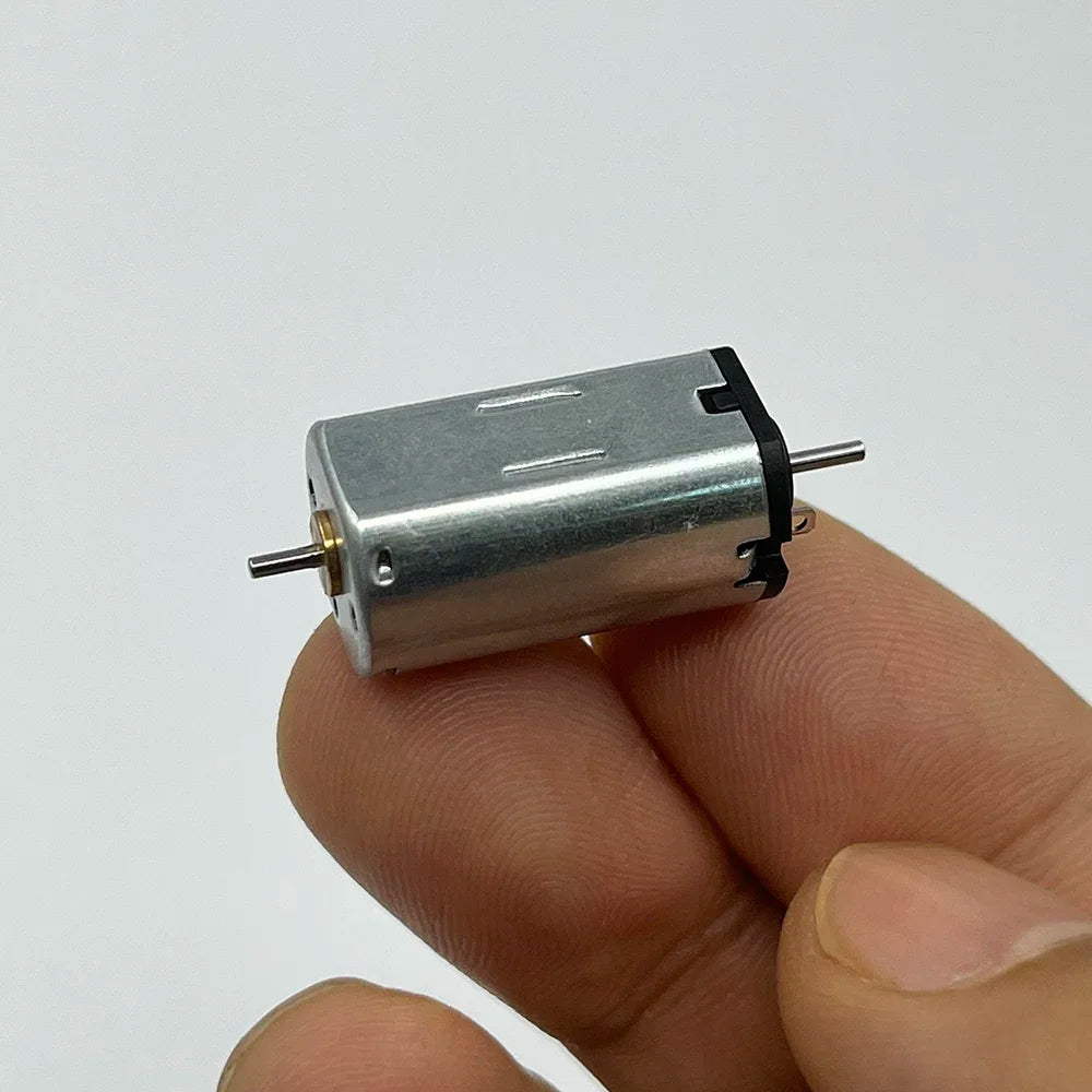 1PC 10mm*12mm N30 N20 Dual Shaft Motor 6V-12V 15000RPM/20000RPM Dual Axis Large Torque DIY Toy Car Rail Train Model Engine