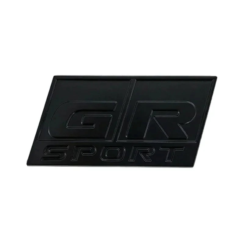 3D Metal Car Sticker Labeling Emblem Badge Decals For Toyota sport GR Sport RAV4 C-HR Avensis Prado Prius Car Auto Accessories