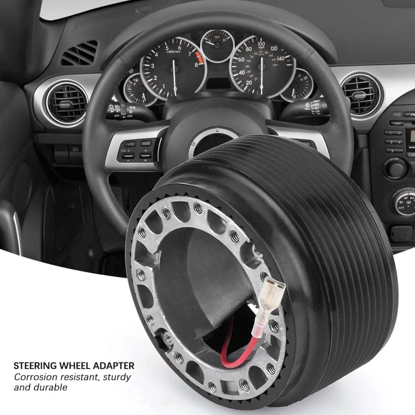 Steering Wheel Boss Hub Adapter for SUZUKI SAMURAI SANTANA mk1 3DR & 5DR