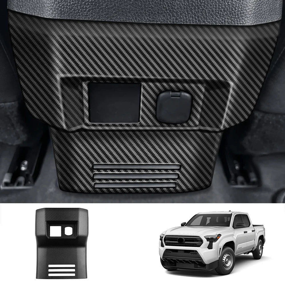 Fit for Toyota Tacoma 2024 2025 Interior Accessories Carbon Fiber Look Car Interior Cover Trim Panel Decoration Sticker