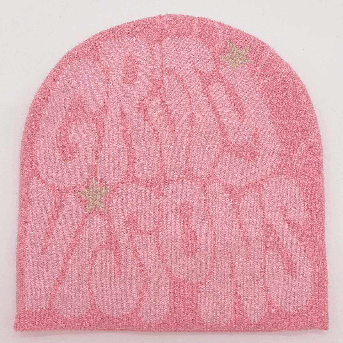 Letter Knit Skull Cap, Unisex Hip Hop Beanie